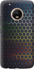 Чехол Переливающиеся соты для Motorola Moto G5 PLUS