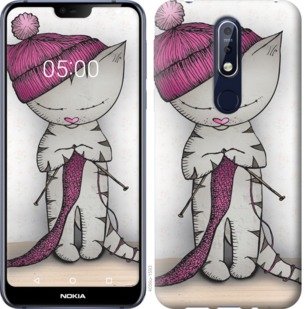 

Чохол Кішка рукодільниця на Nokia 3.2 741308