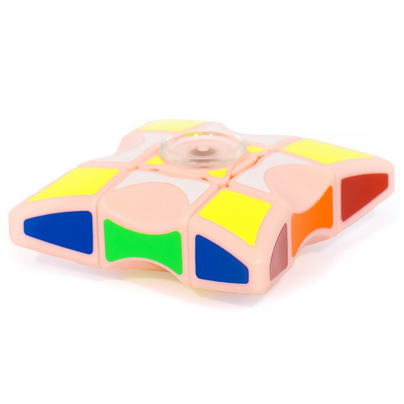 Детская интерактивная головоломка Rubik's Cube Fingertips Spinner (Coral) в магазине vchehle.ua
