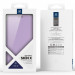 Чехол-книжка Dux Ducis Skin X Pro with Magnetic safe для Apple iPhone 17 Pro (6.3") (Purple) в магазине vchehle.ua