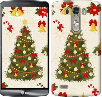 

Чехол Новогодняя елка для LG D855 450958