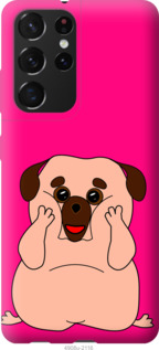 

Чехол Весёлый мопс для Samsung Galaxy S21 Ultra 1144774