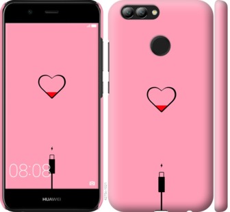 

Чехол Подзарядка сердца1 для Huawei Nova 2 730335