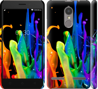 

Чохол бризки фарби на Lenovo K6 381314