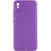 Чехол Silicone Cover Lakshmi Full Camera (A) для Xiaomi Redmi 9A (Фиолетовый / Purple)