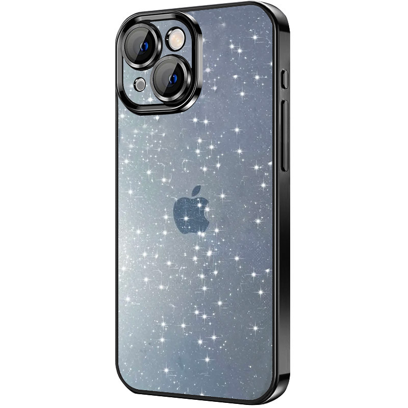 Чехол TPU+PC Glittershine для Apple iPhone 15 (6.1") (Black)