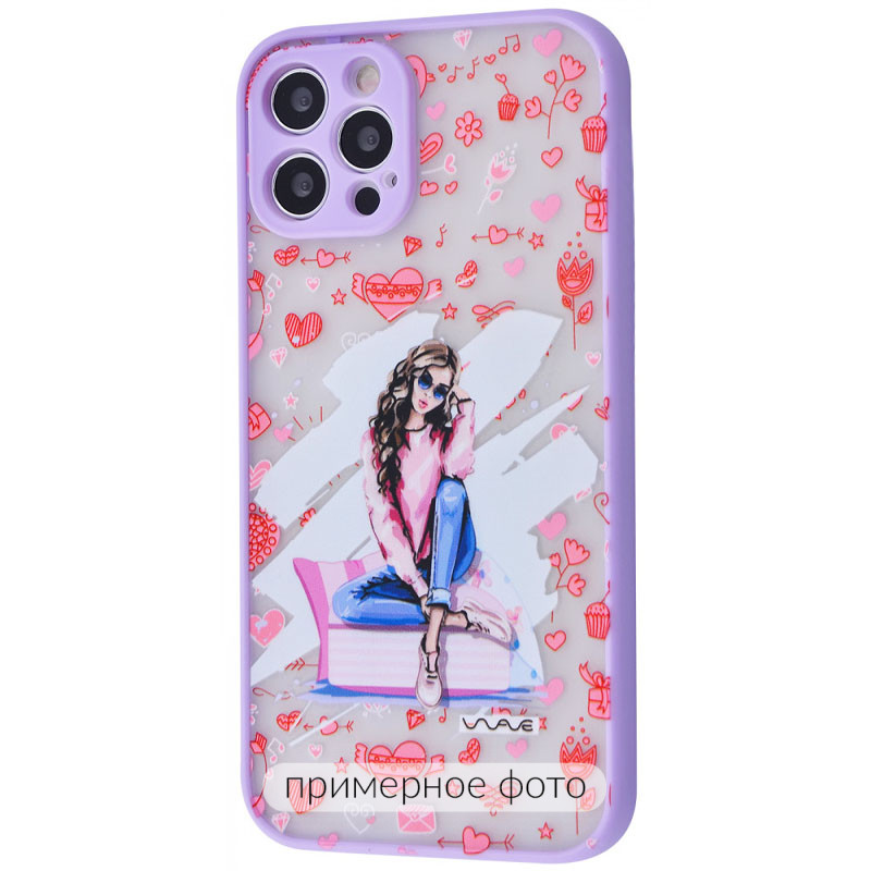 TPU+PC чехол WAVE Cartoon для Xiaomi Redmi 9C (Heart overload)