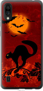 

Чехол Чёрная кошка под луной для ZTE Blade A5 2020 1422653