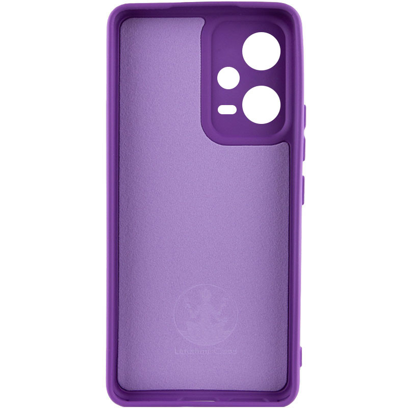 Фото Чехол Silicone Cover Lakshmi Full Camera (AA) для Xiaomi Poco X5 5G / Note 12 5G (Фиолетовый / Purple) на vchehle.ua