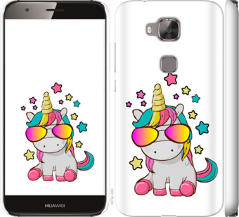 

Чехол Единорог в очках для Huawei G8 911909