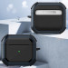 Фото Футляр противоударный Black ed. для наушников Airpods 3 (Blue) на vchehle.ua