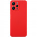 Силиконовый чехол Candy Full Camera для Xiaomi Redmi 12 (Красный / Red)