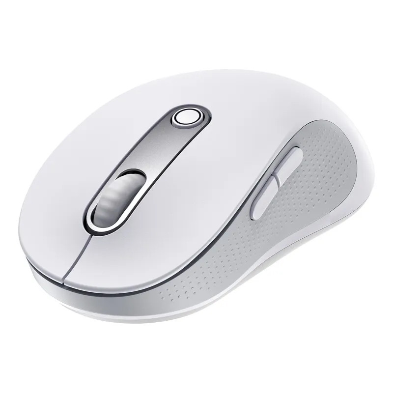 Фото Мышь беспроводная Baseus F02 Ergonomic (without Battery) (B01055505) (Moon White) на vchehle.ua