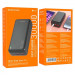 Купити Портативний зарядний пристрій Power Bank BOROFONE BJ38B 22.5W+PD20W 30 000 mAh (Black) на vchehle.ua