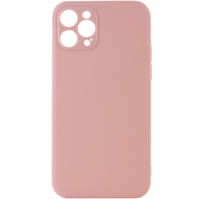 Силіконовий чохол Candy Full Camera на Apple iPhone 12 Pro Max (6.7") (Рожевий / Pink Sand)