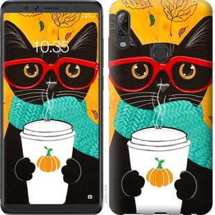 

Чохол Осінній кіт на Lenovo K5 Pro 689796