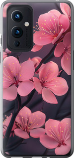 Чехол Пурпурная сакура для OnePlus 9
