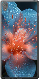 Чехол Роса на цветке для Sony Xperia XA