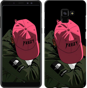 

Чехол logo de yeezy для Samsung Galaxy A8 Plus 2018 A730F 630105