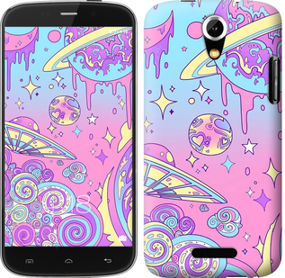 

Чохол Рожева галактика на Doogee Y100X 633690