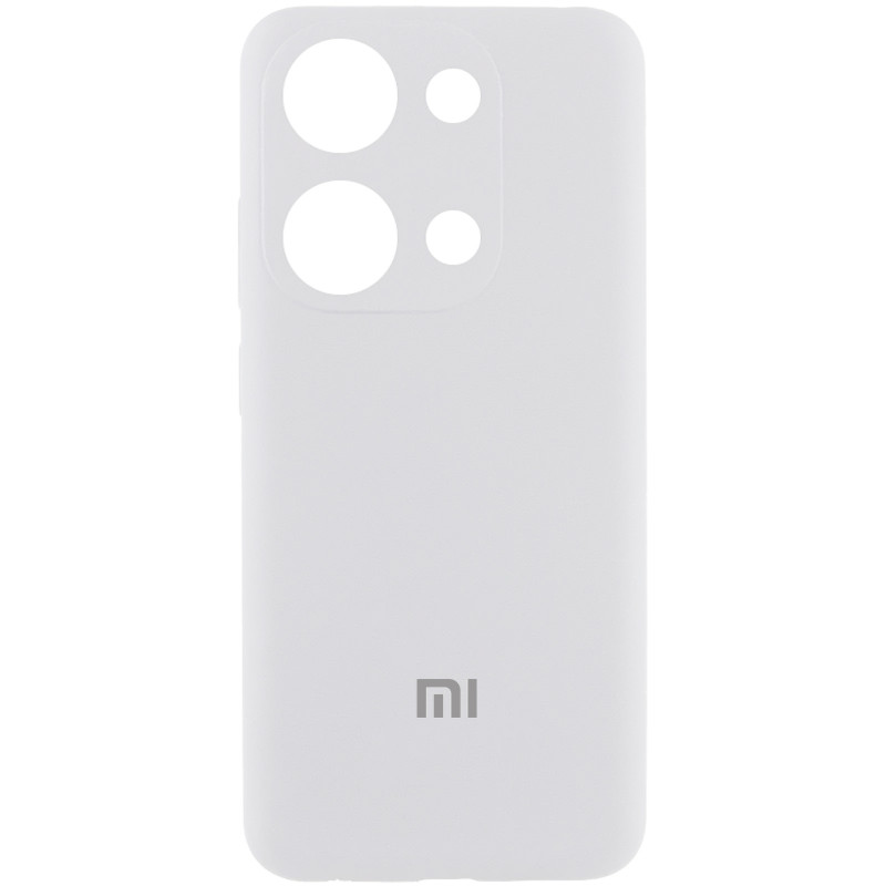 Чохол Silicone Cover Lakshmi Full Camera (AA) with logo на Xiaomi Poco X6 / Note 13 Pro 5G (Білий / White)