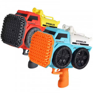 Пистолет с мыльными пузырями SHT KB1295 Truck на 139 отверстий + 2xbottle 60ml