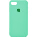 Чохол Silicone Case Full Protective (AA) на Apple iPhone 6/6s (4.7") (Зелений / Spearmint)