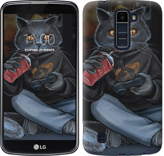 

Чохол gamer cat на LG K10 / K410 635444