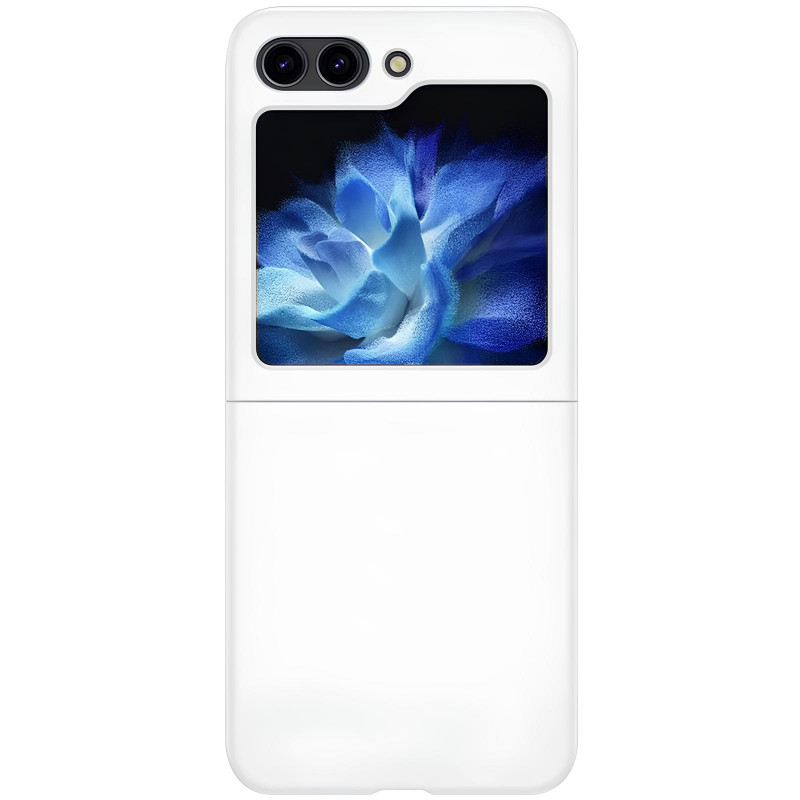 Чохол Foldables Silicone Cover Lakshmi (AAA) на Samsung Galaxy Z Flip6 (Білий / White)