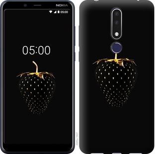 

Чохол Чорна полуниця на Nokia 3.1 Plus 687506