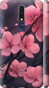 Чехол Пурпурная сакура для Nokia 3.1 Plus
