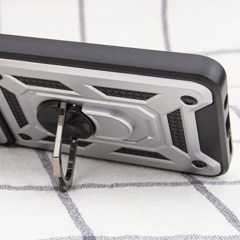 

Ударостійкий чохол Camshield Serge Ring for Magnet для Xiaomi Redmi Note 9 Pro (Срібний) 1162362