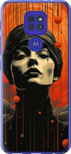 

Чехол Абстрактный портрет v2 для Motorola G9 Play 1631568