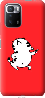 

Чохол Смугастий котик на Xiaomi Poco X3 GT 1230624
