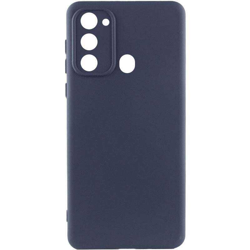 Чехол Silicone Cover Lakshmi Full Camera (A) для Tecno Spark Go 2022 (KG5m) (Синий / Midnight Blue)