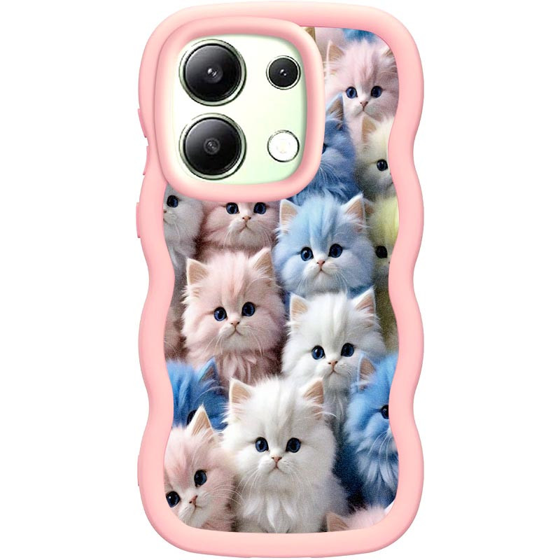 Чохол TPU Cloudy Pictures на Xiaomi Poco X6 / Note 13 Pro 5G (Kittens)