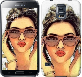 

Чехол Девушка_арт для Samsung Galaxy S5 Duos SM G900FD 160200