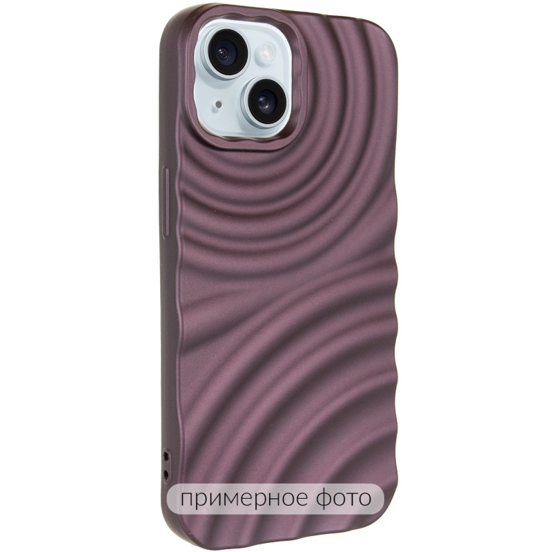 Чохол TPU MonoWave на Apple iPhone 15 (6.1") (Brown)