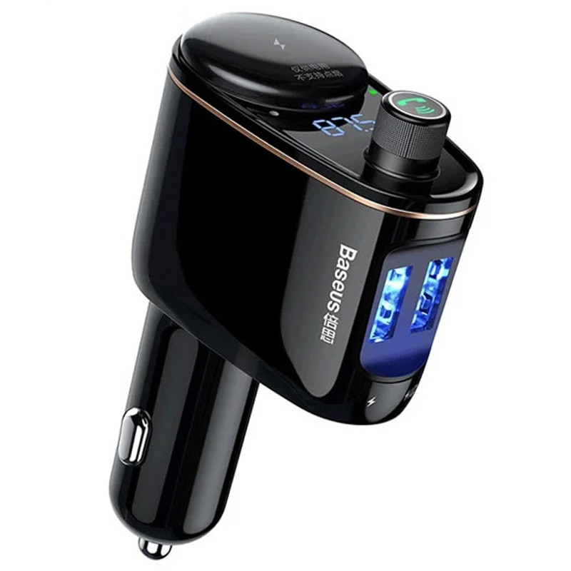 АЗУ FM модулятор Baseus S-06 OS (CCHC00000) (Black)