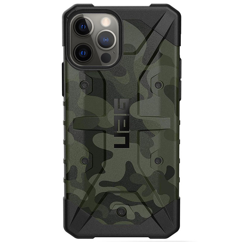 

Ударопрочный чехол UAG Pathfinder камуфляж для iPhone 12 (Зеленый) 1082267