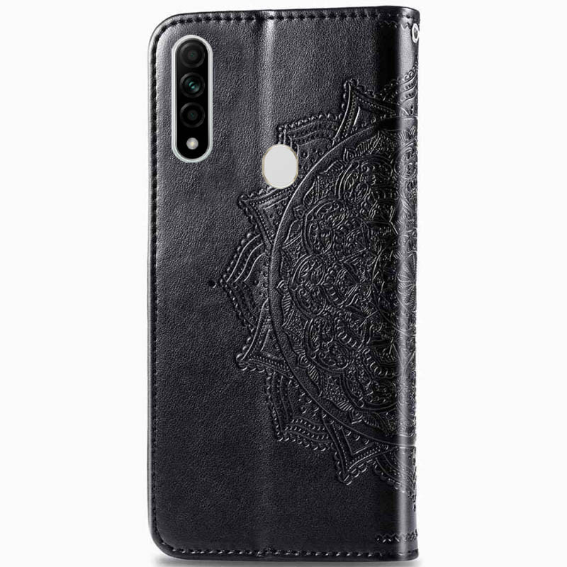 Кожаный чехол (книжка) Art Case с визитницей для Oppo A31 (Черный) в магазине vchehle.ua