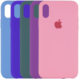Чохол Silicone Case (AA) на Apple iPhone XS Max (6.5")