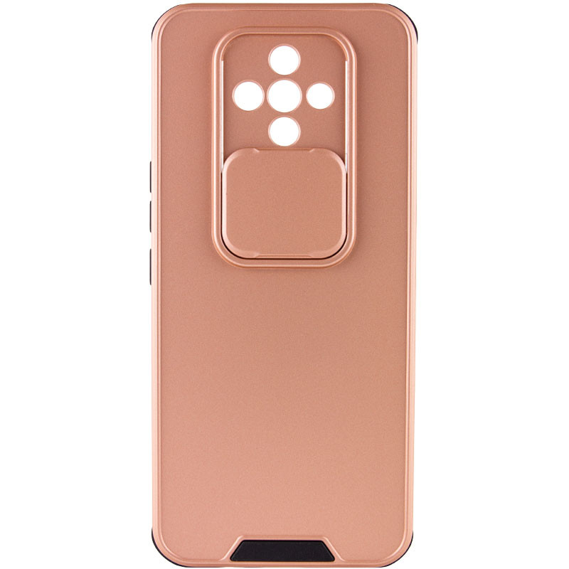 Фото TPU+PC чехол Lens series для TECNO Spark 6 (Rose Gold) в магазине vchehle.ua