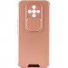 Фото TPU+PC чехол Lens series для TECNO Spark 6 (Rose Gold) в магазине vchehle.ua