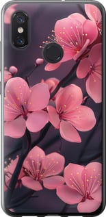 Чехол Пурпурная сакура для Xiaomi Mi8