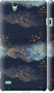 

Чохол Ночь золотые звезды для Sony Xperia C4 E5333 1406105