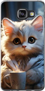 Чохол White cat на Samsung Galaxy A3 (2016) A310F