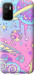 Чехол Розовая галактика для Xiaomi Redmi Note 10 5G