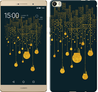 

Чехол Иллюстрация ночного города для Huawei P8 Max 592438