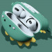 Силиконовый футляр Cartoons&Heroes для наушников AirPods 3 + карабин (Дракон зеленый) в магазине vchehle.ua